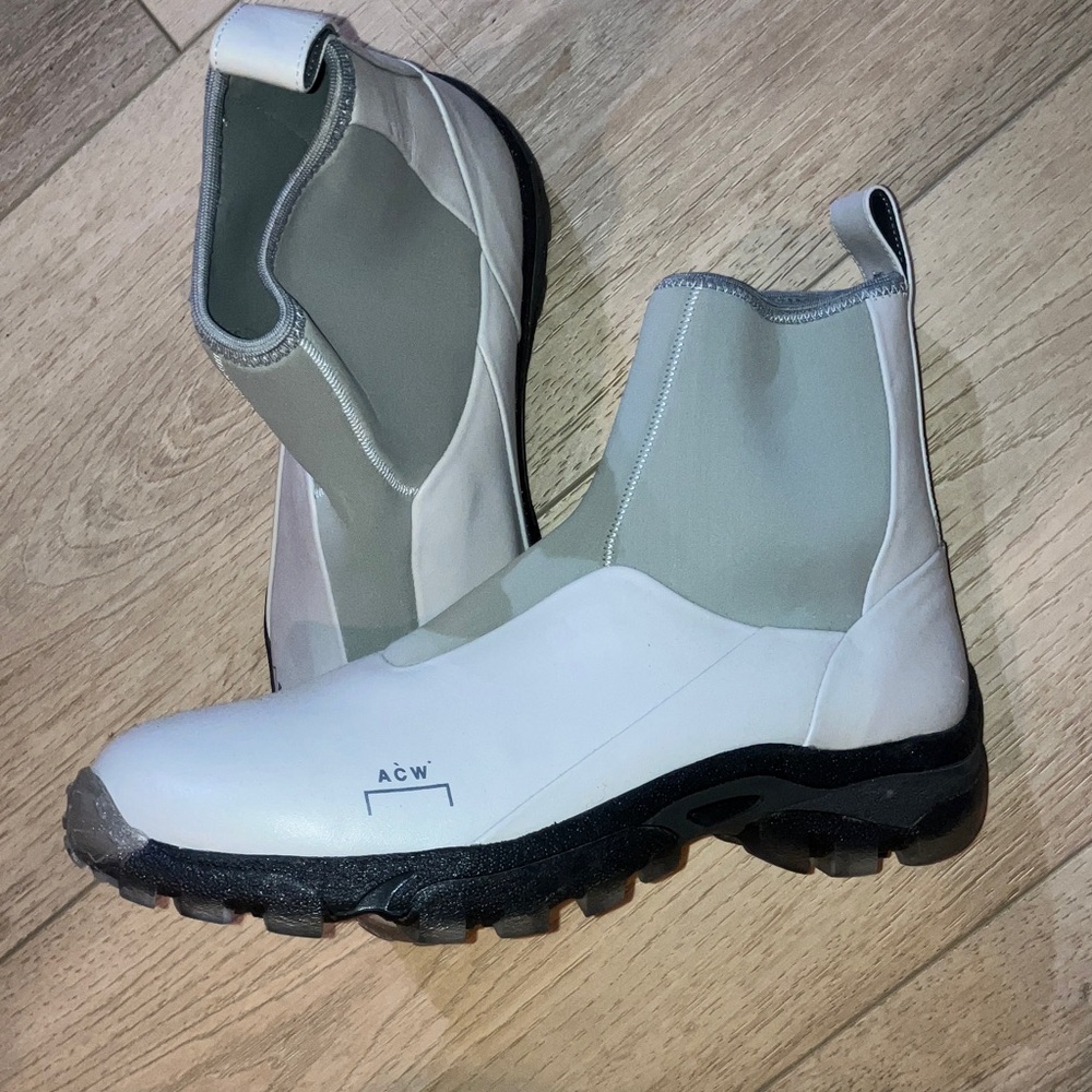 A-COLD-WALL* Gray and White Men's Boots - Picture 2 of 4